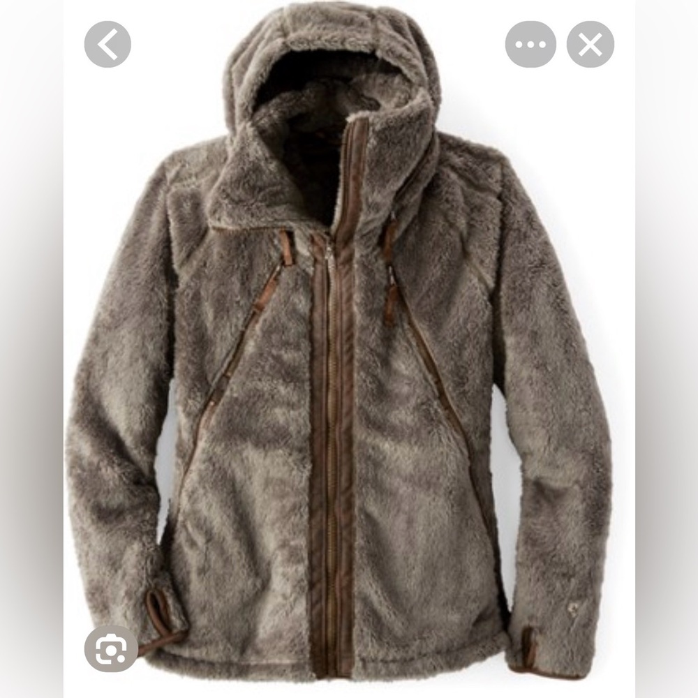 Kuhl Women's Teddy Jacket - Gray and Brown